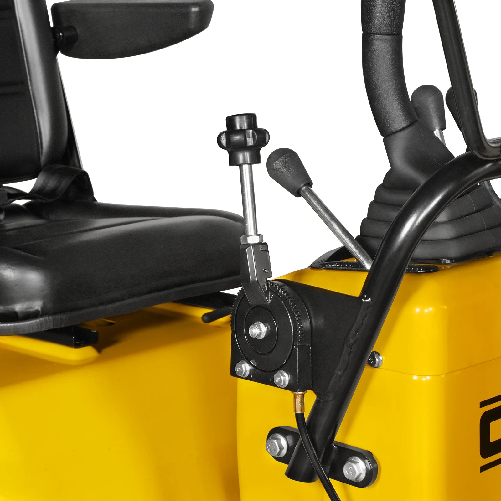Mini Compact Excavator Loncin 300cc 9hp Engine, 43.3" Max. Digging Depth, 1510 LBS Operating Weight, MEC06