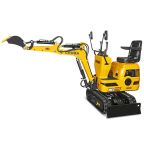 Mini Compact Excavator Loncin 300cc 9hp Engine, 43.3" Max. Digging Depth, 1510 LBS Operating Weight, MEC06