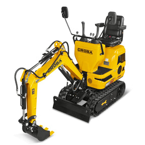 Mini Compact Excavator Loncin 300cc 9hp Engine, 43.3" Max. Digging Depth, 1510 LBS Operating Weight, MEC06