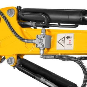 Mini Compact Excavator B&S VANGUARD 408cc 14hp Engine, 65.7” Max. Digging Depth, 2370 LBS Operating Weight, MEC10