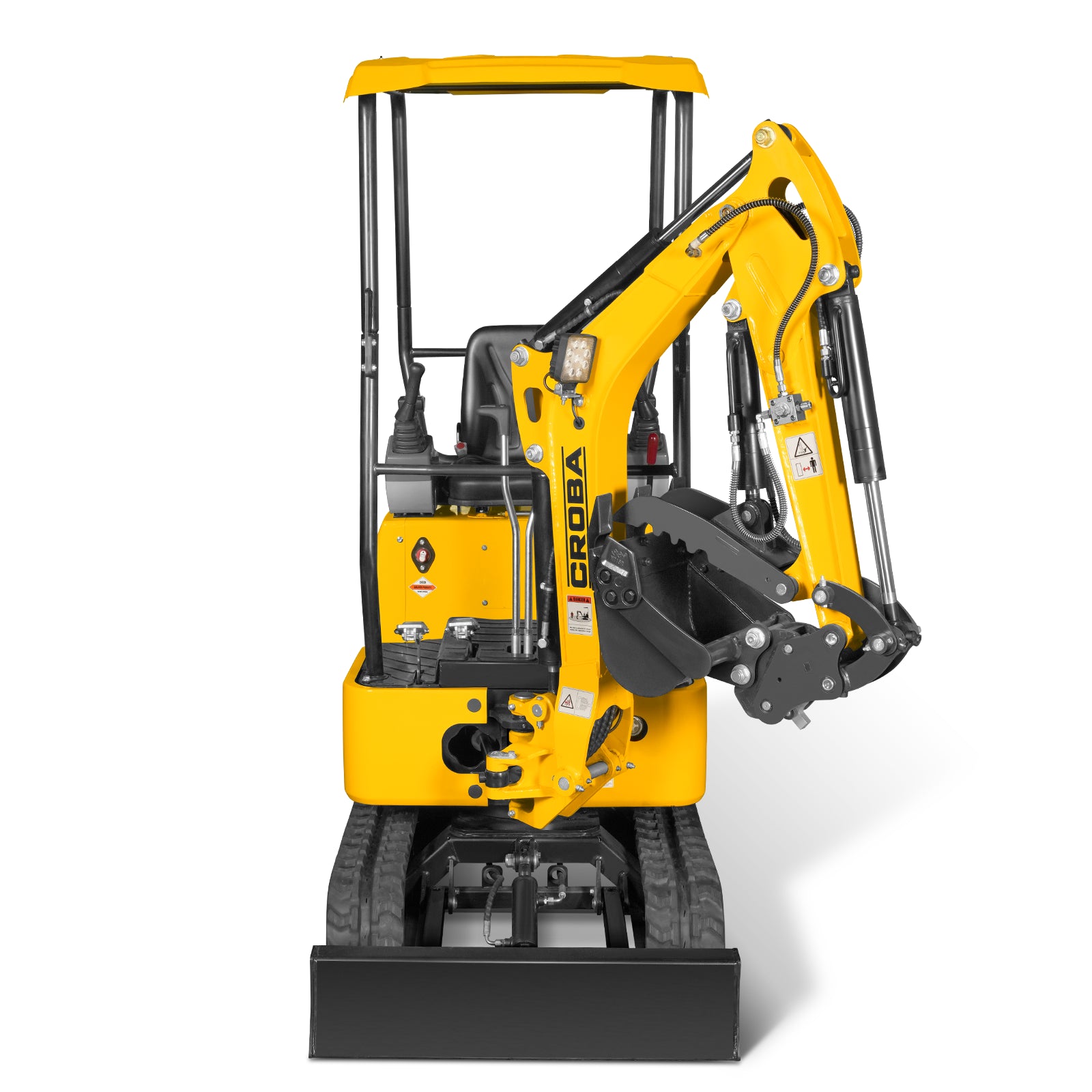 Mini Compact Excavator B&S VANGUARD 408cc 14hp Engine, 65.7” Max. Digging Depth, 2370 LBS Operating Weight, MEC10