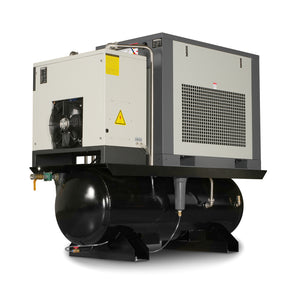 78CFM Industrial Rotary Screw Air Compressor 20HP 116PSI 230V3P  With 93Gal Tank & Dryer