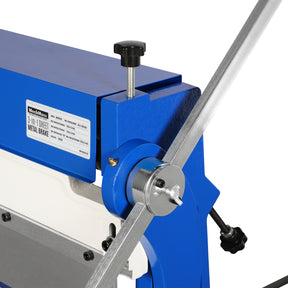 30-inch 3-in-1 Pan and Box Brake – Slip Roll, Shear, Bending Machine for Sheet Metal, 20 Gauge Mild Steel, Adjustable Fingers, Heavy Duty, Metalworking, Fabrication, Rolling, Bending