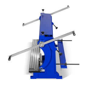 40-inch 3-in-1 Pan and Box Brake – Slip Roll, Shear, Bending Machine for Sheet Metal, 20 Gauge Mild Steel, Adjustable Fingers, Heavy Duty, Metalworking, Fabrication, Rolling, Bending