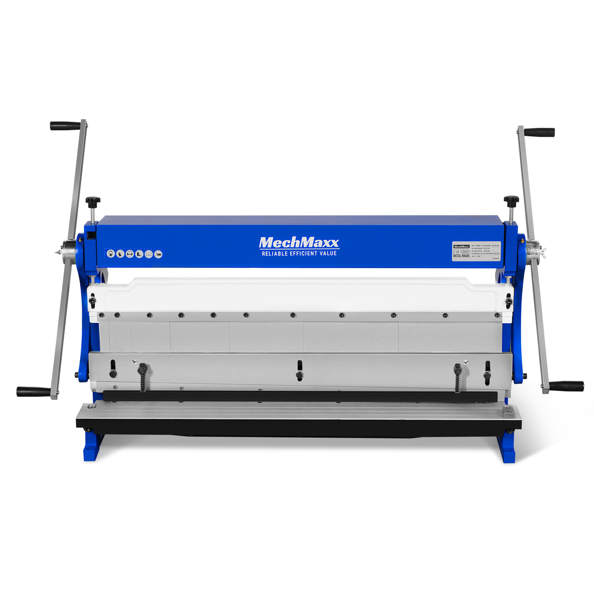 40-inch 3-in-1 Pan and Box Brake – Slip Roll, Shear, Bending Machine for Sheet Metal, 20 Gauge Mild Steel, Adjustable Fingers, Heavy Duty, Metalworking, Fabrication, Rolling, Bending