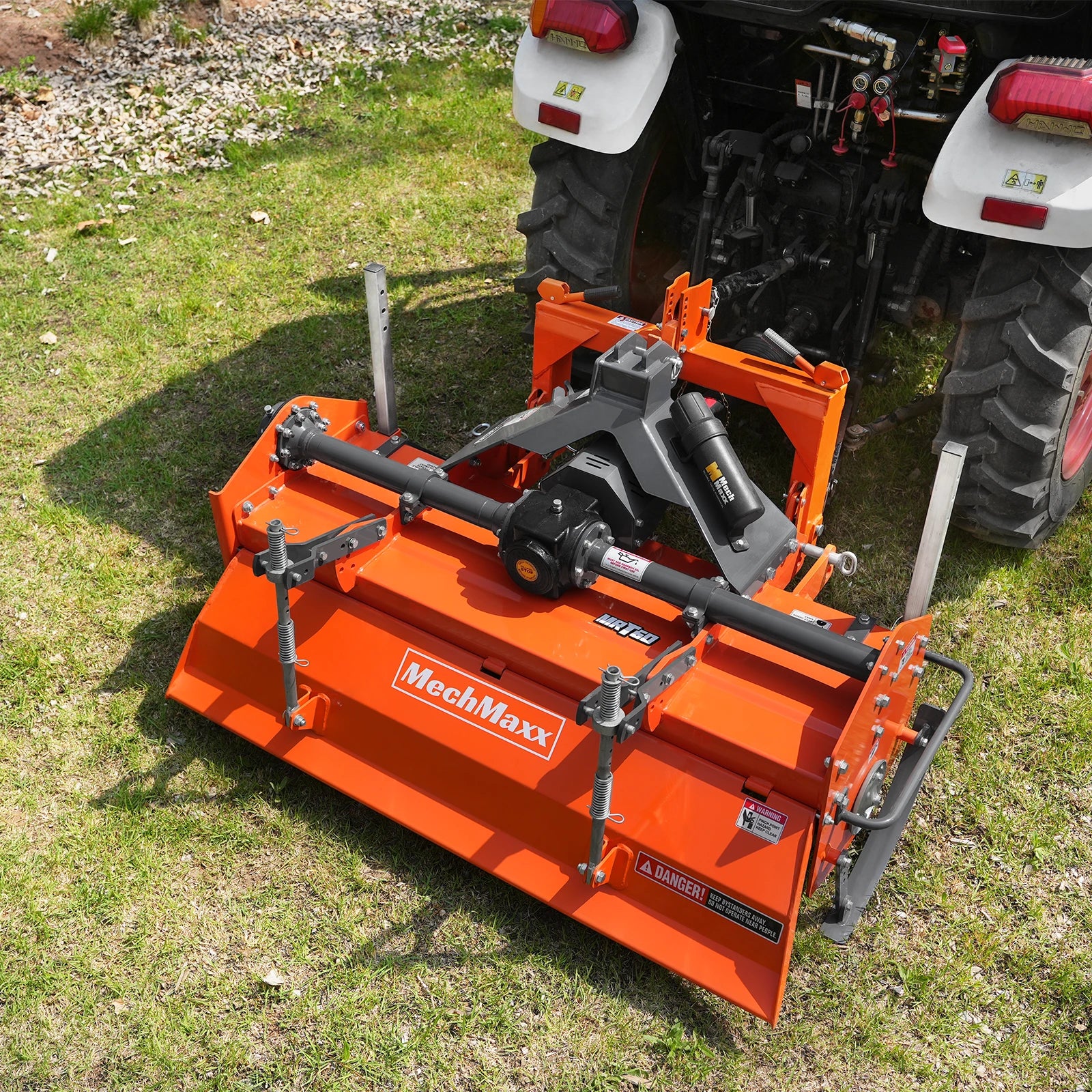 そるてぃーや 60 in Rotary Tiller, 3 Point Hitch Cat.1 & 2, Gear Drive, PTO Shaft In
