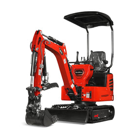 Mini Compact Excavator HONDA GX390 Engine, 65.7” Max. Digging Depth, 2100 LBS Operating Weight, MEC12