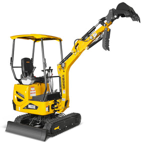 Mini Compact Excavator Kubota D722 Engine, 65.7” Max. Digging Depth, 2700 LBS Operating Weight, MEC12