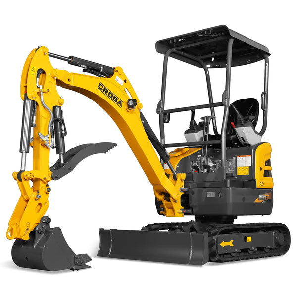 Mini Compact Excavator Kubota D902 Engine, 89