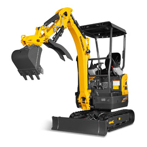 Mini Compact Excavator Kubota D902 Engine, 89” Max. Digging Depth, 4145 LBS Operating Weight, MEC17