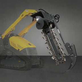20'' Cutting Depth Mini Skid Steer Trencher