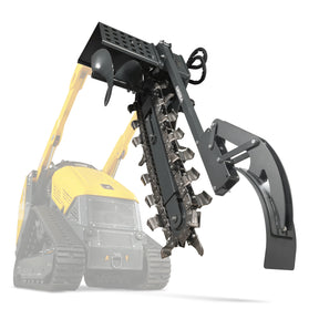 20'' Cutting Depth Mini Skid Steer Trencher