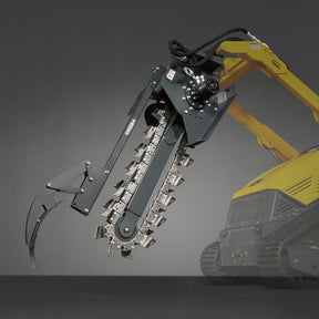 20'' Cutting Depth Mini Skid Steer Trencher