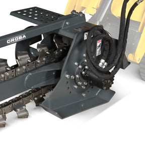 20'' Cutting Depth Mini Skid Steer Trencher