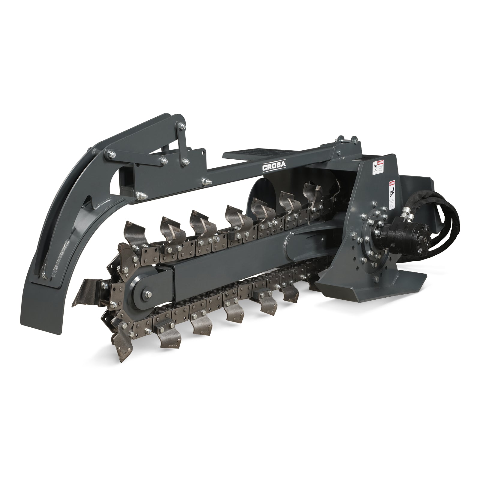 20'' Cutting Depth Mini Skid Steer Trencher
