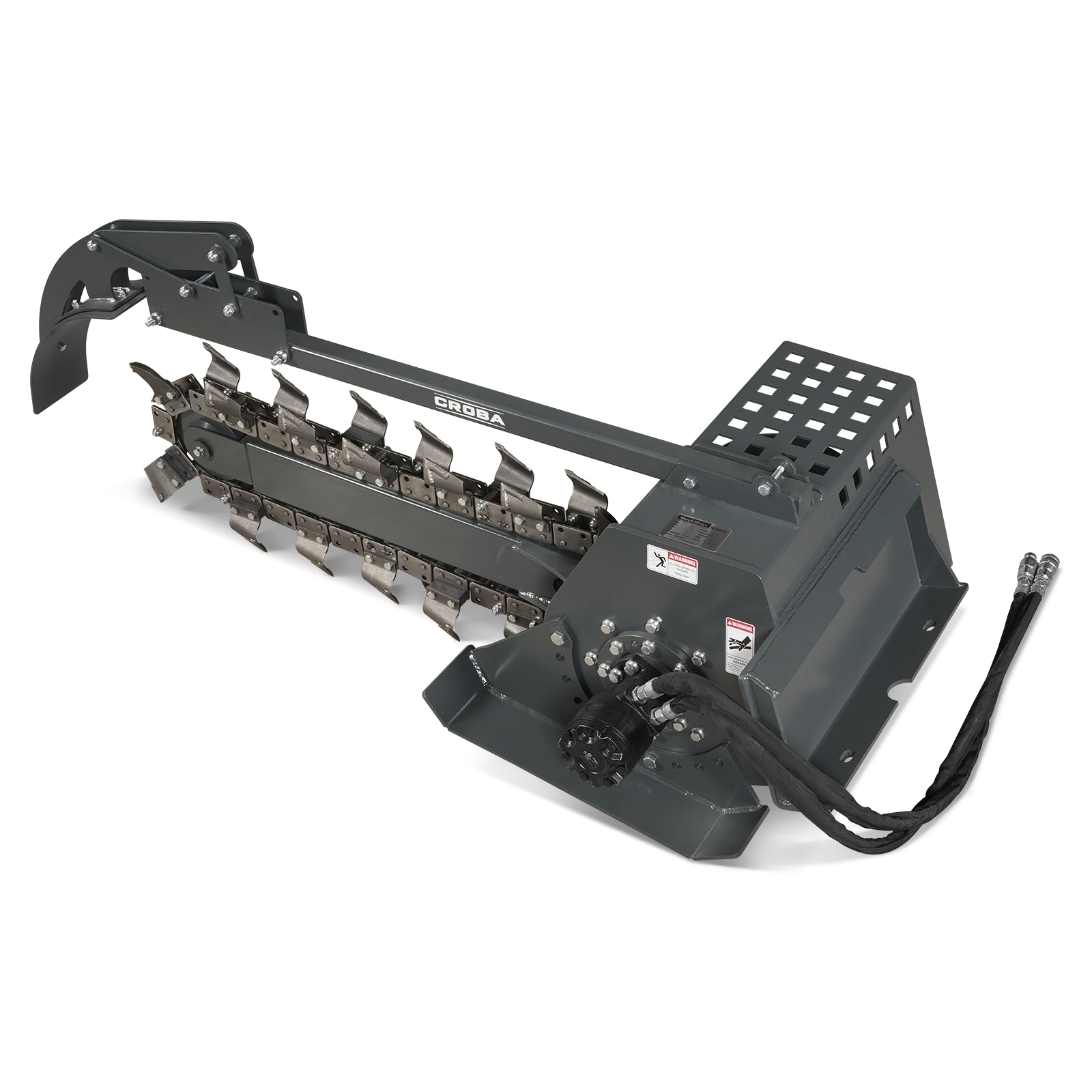 20'' Cutting Depth Mini Skid Steer Trencher