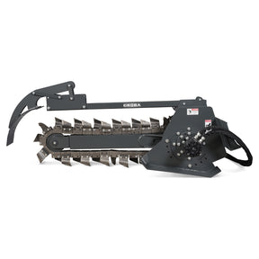 20'' Cutting Depth Mini Skid Steer Trencher