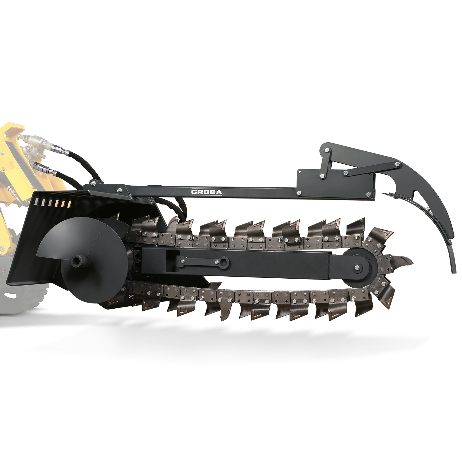 20'' Cutting Depth Mini Skid Steer Trencher
