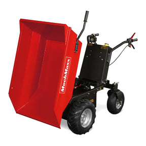 MechMaxx 1100Lbs Loading Battery Powered Barrow Electric Mini Dumper for Sale, 1000W 48V Brushless DC Motor, E50