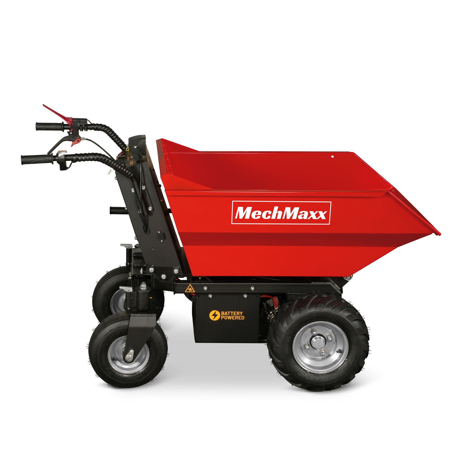 MechMaxx 1100Lbs Loading Battery Powered Barrow Electric Mini Dumper for Sale, 1000W 48V Brushless DC Motor, E50