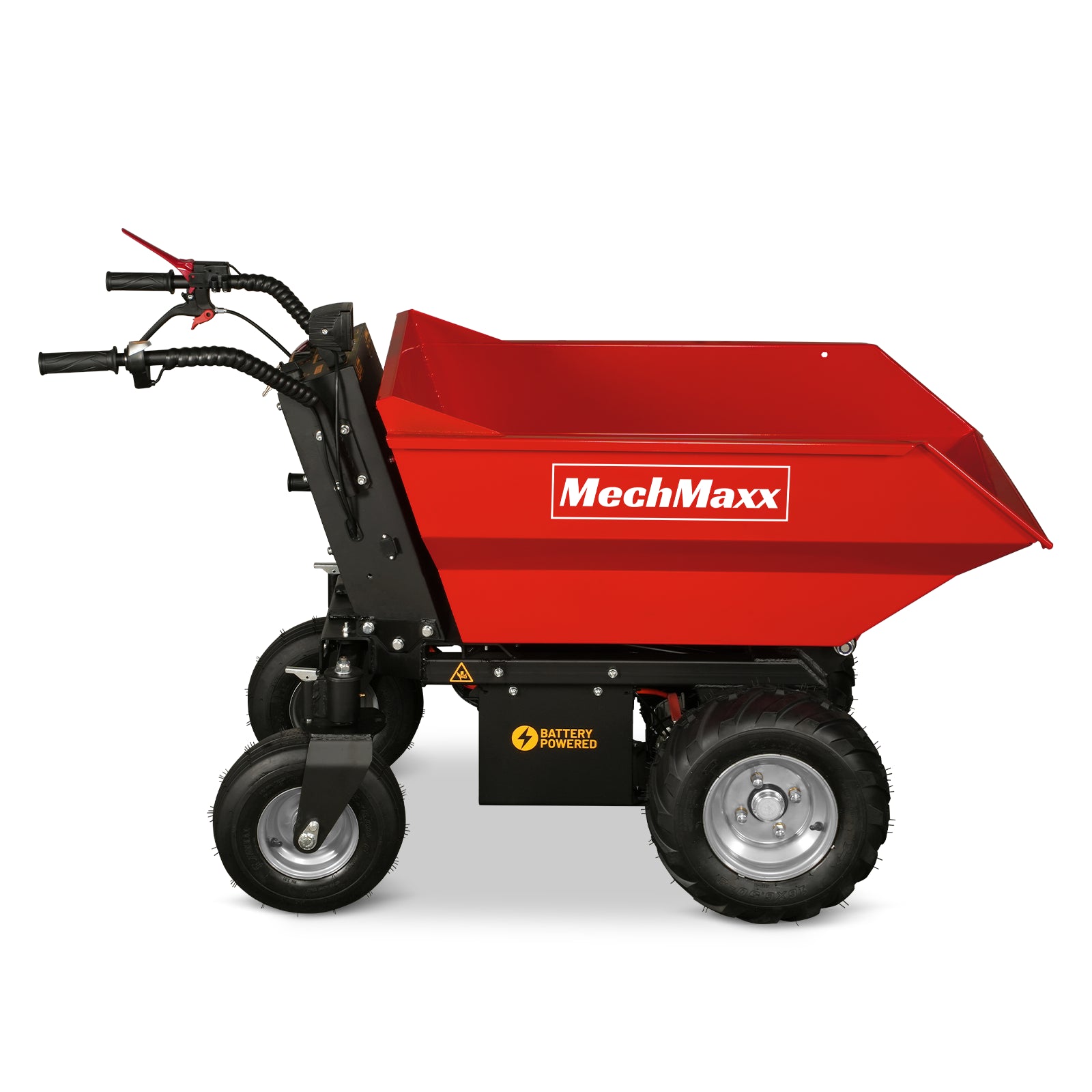 MechMaxx 1100Lbs Loading Battery Powered Barrow Electric Mini Dumper for Sale, 1000W 48V Brushless DC Motor, E50