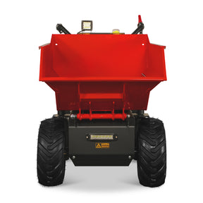 MechMaxx 1100Lbs Loading Battery Powered Barrow Electric Mini Dumper for Sale, 1000W 48V Brushless DC Motor, E50