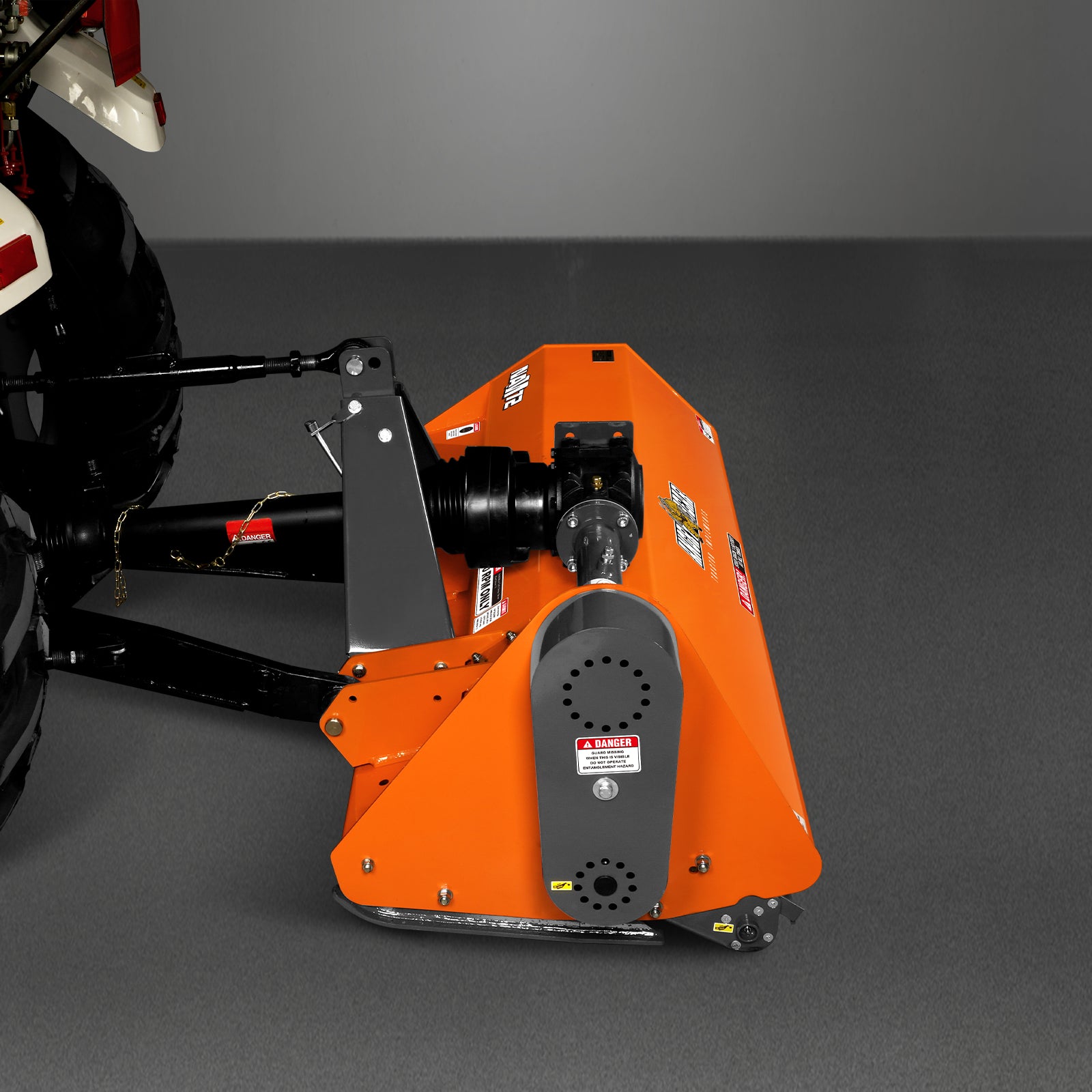 MechMaxx 72" Offset Ditch Bank Flail Mower With 90° Tilt, 70-100 HP Tractor, 3-Point Hitch, PTO Drive Shaft, VAM72