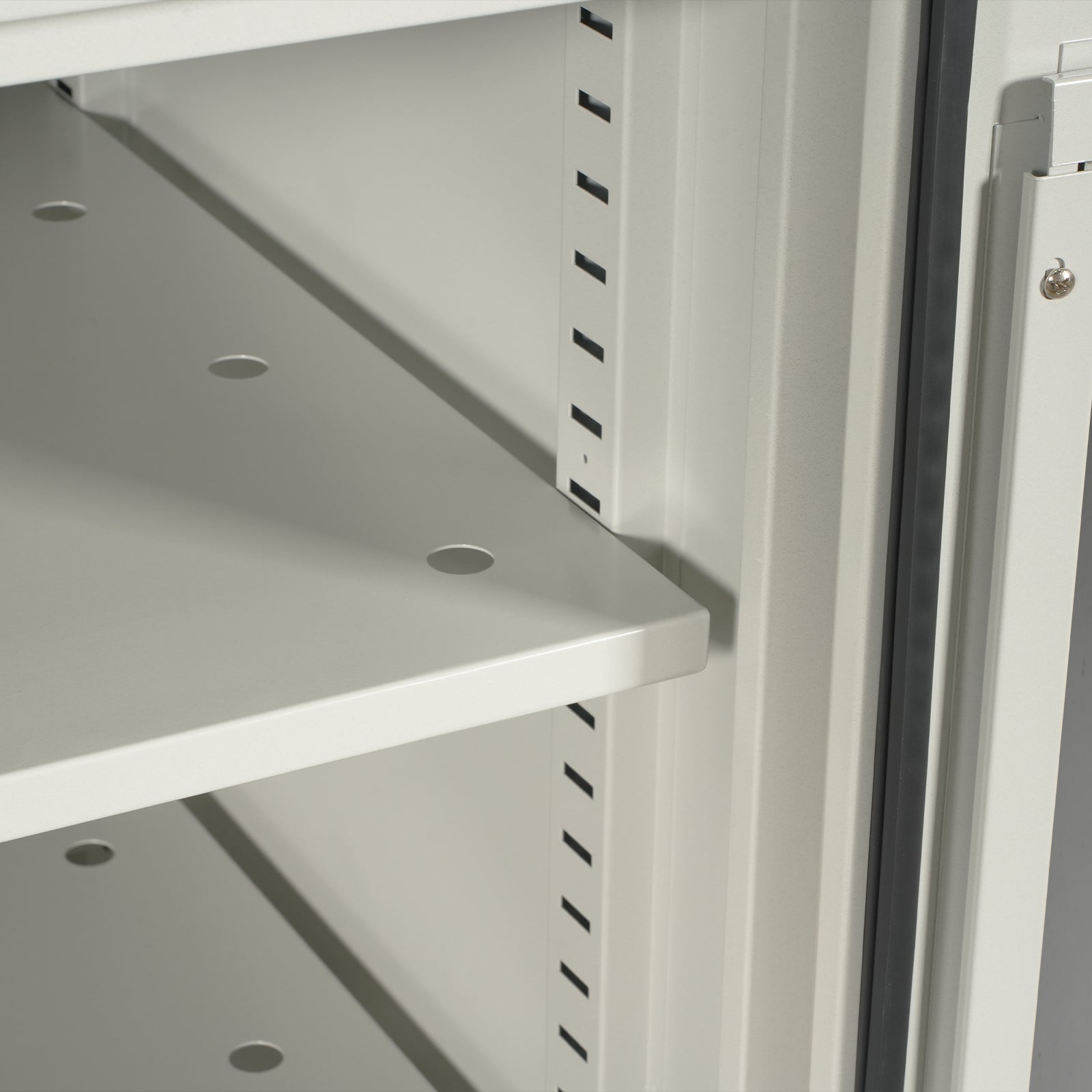 1-60% RH Nitrogen Dry Cabinet 1430L ESD Desiccator Cabinet Low Humidity Storage, White, NC1430BW-6