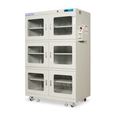 1-60% RH Nitrogen Dry Cabinet 1430L ESD Desiccator Cabinet Low Humidity Storage, White, NC1430BW-6