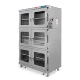 1-60% RH Nitrogen Dry Cabinet 1430L Desiccator Cabinet Low Humidity Storage, 304 Stainless Steel, NC1430BSS-6