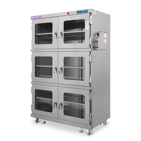 1-60% RH Nitrogen Dry Cabinet 1430L Desiccator Cabinet Low Humidity Storage, 304 Stainless Steel, NC1430BSS-6