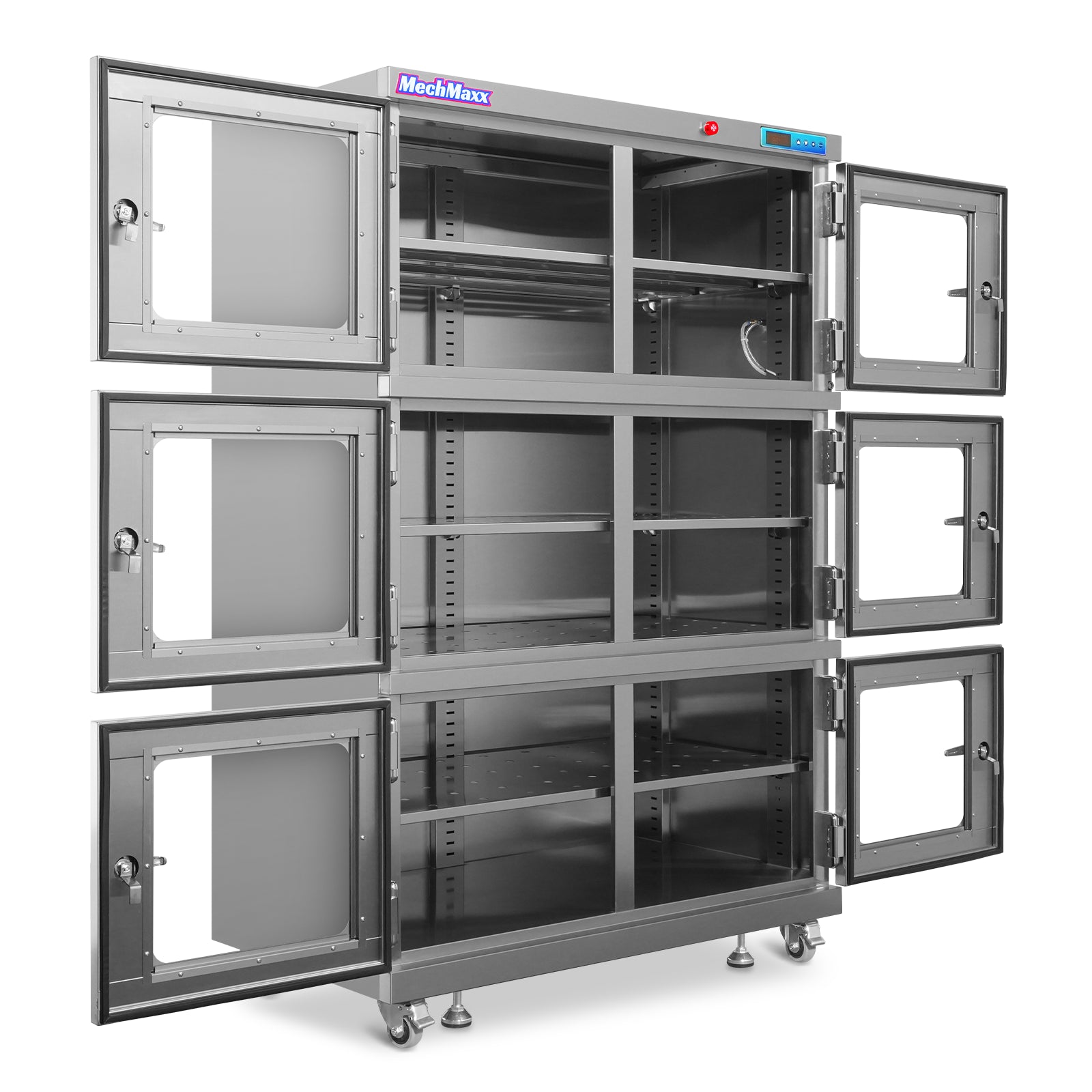 1-60% RH Nitrogen Dry Cabinet 1430L Desiccator Cabinet Low Humidity Storage, 304 Stainless Steel, NC1430BSS-6