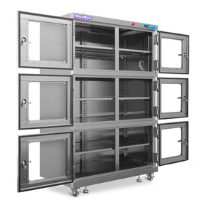 1-60% RH Nitrogen Dry Cabinet 1430L Desiccator Cabinet Low Humidity Storage, 304 Stainless Steel, NC1430BSS-6