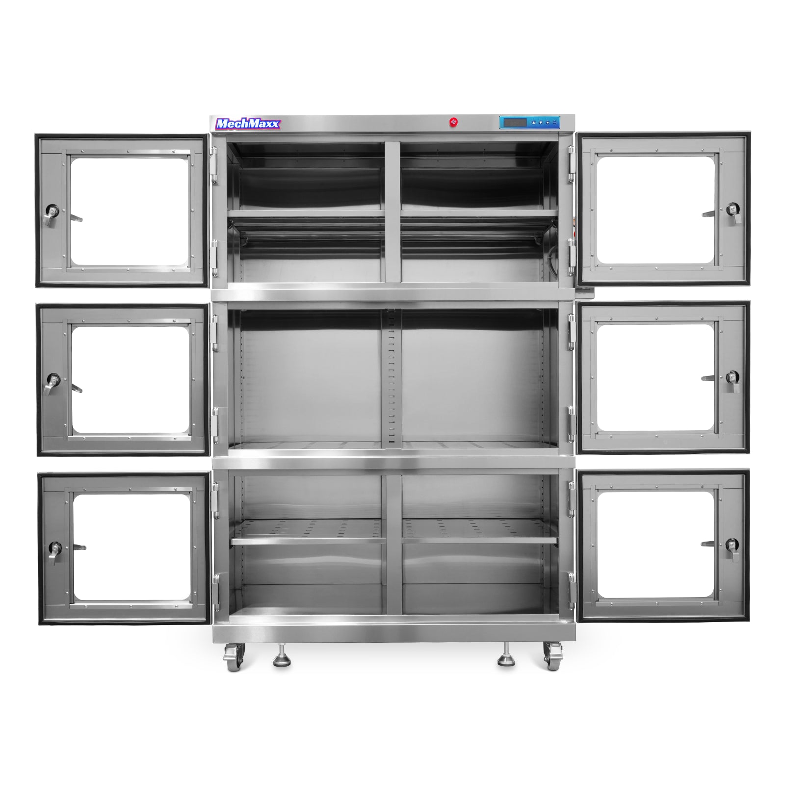 1-60% RH Nitrogen Dry Cabinet 1430L Desiccator Cabinet Low Humidity Storage, 304 Stainless Steel, NC1430BSS-6