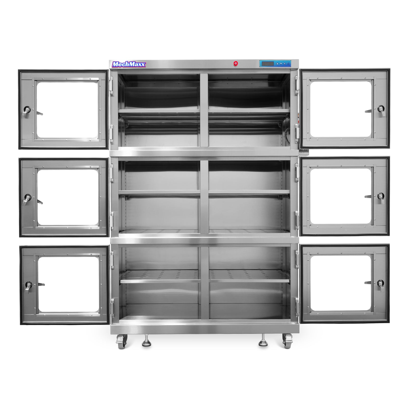1-60% RH Nitrogen Dry Cabinet 1430L Desiccator Cabinet Low Humidity Storage, 304 Stainless Steel, NC1430BSS-6