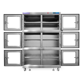 1-60% RH Nitrogen Dry Cabinet 1430L Desiccator Cabinet Low Humidity Storage, 304 Stainless Steel, NC1430BSS-6