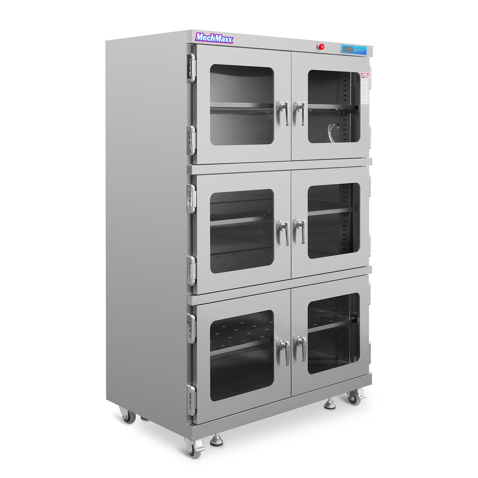 1-60% RH Nitrogen Dry Cabinet 1430L Desiccator Cabinet Low Humidity Storage, 304 Stainless Steel, NC1430BSS-6