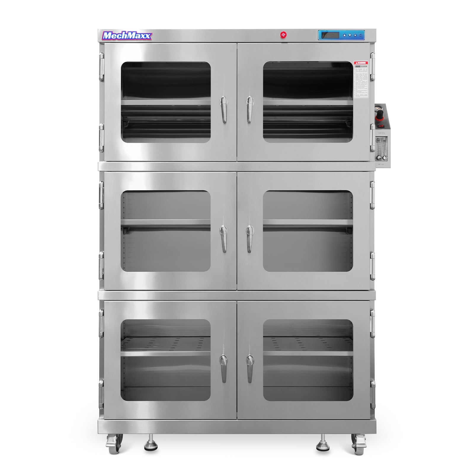 1-60% RH Nitrogen Dry Cabinet 1430L Desiccator Cabinet Low Humidity Storage, 304 Stainless Steel, NC1430BSS-6