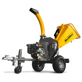 5 inch E-stat KOHLER 429cc 14hp Gasoline Engine Powered Disc Wood Chipper with Taillight , P4205