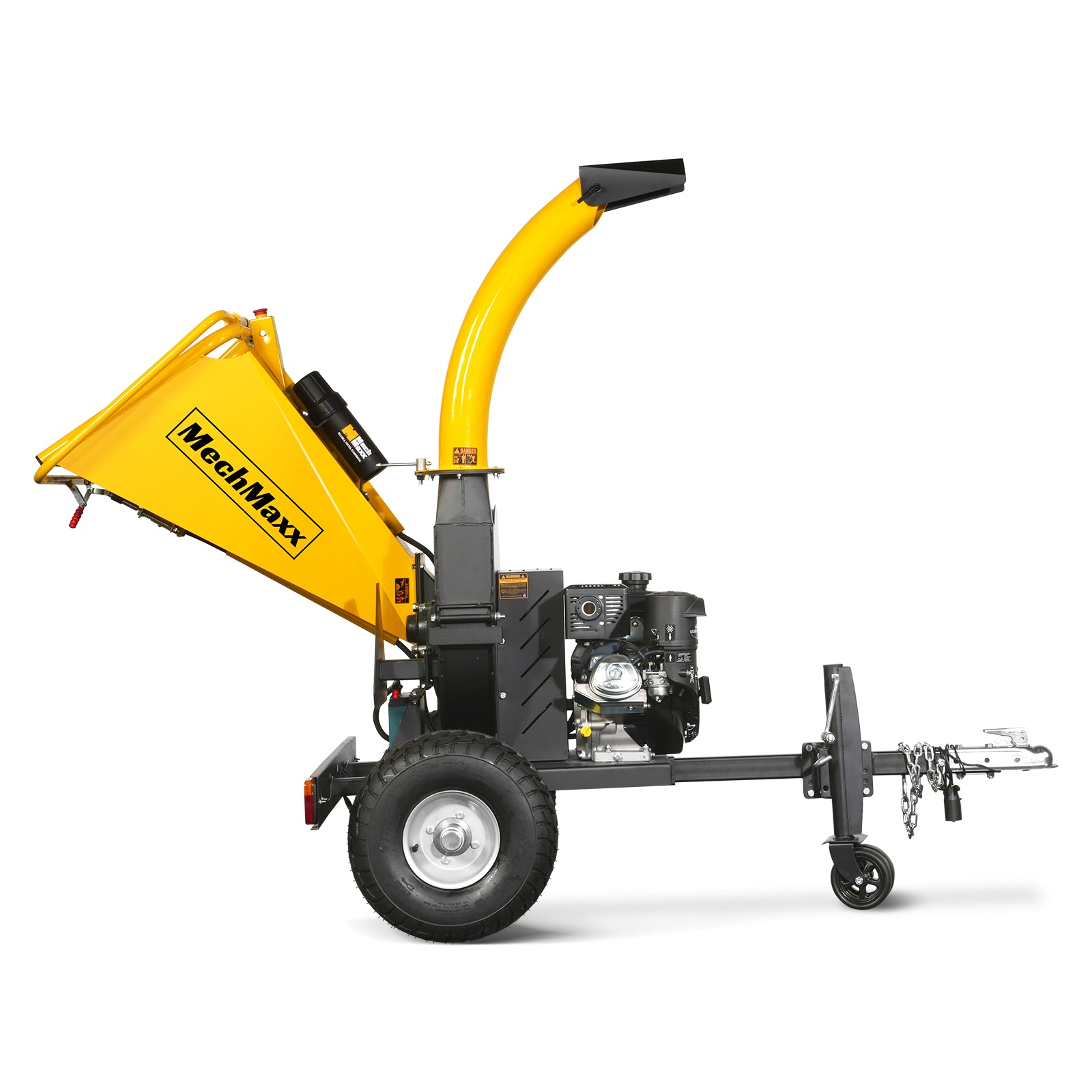 5 inch E-stat KOHLER 429cc 14hp Gasoline Engine Powered Disc Wood Chipper with Taillight , P4205