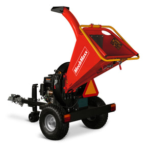 5 inch E-start DUCAR 420cc 15hp Gasoline Engine Powered Disc Wood Chipper with Taillight , P4205