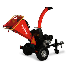 5 inch E-start DUCAR 420cc 15hp Gasoline Engine Powered Disc Wood Chipper with Taillight , P4205