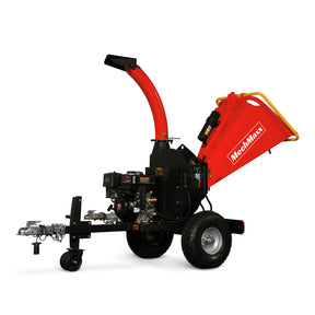 5 inch E-start DUCAR 420cc 15hp Gasoline Engine Powered Disc Wood Chipper with Taillight , P4205