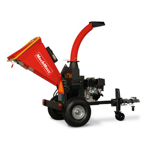 5 inch E-start DUCAR 420cc 15hp Gasoline Engine Powered Disc Wood Chipper with Taillight , P4205