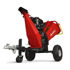 6 inch KOHLER E-Start 429cc 14HP Gasoline Engine Powered Drum Wood Chipper , P4206