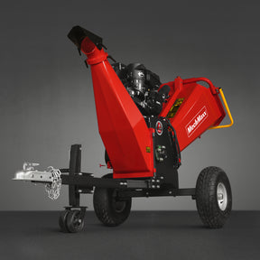 6 inch KOHLER E-Start 429cc 14HP Gasoline Engine Powered Drum Wood Chipper , P4206