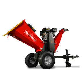 6 inch E-start DUCAR 420cc 15hp Gasoline Engine Powered Drum Wood Chipper , P4206