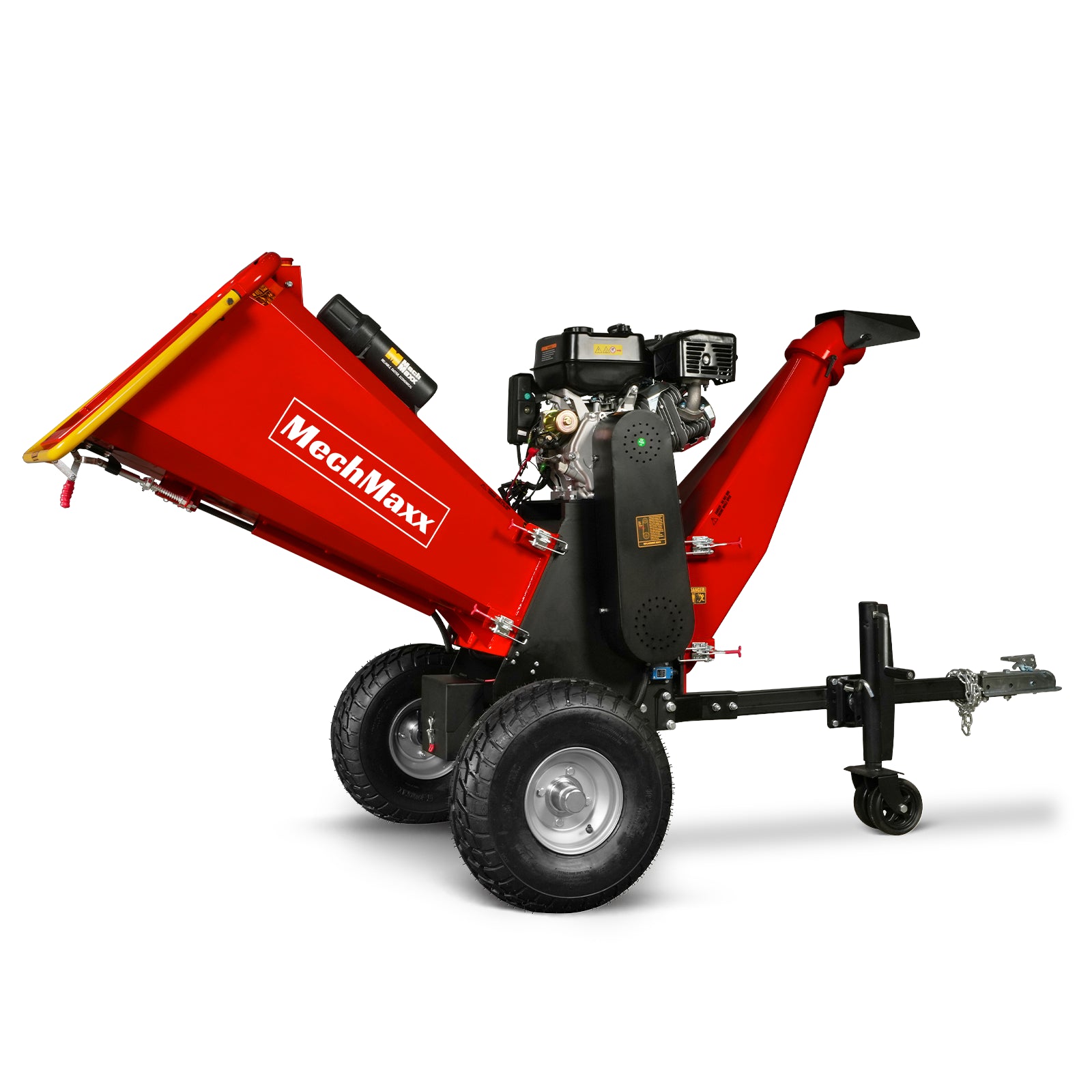 6 inch E-start DUCAR 420cc 15hp Gasoline Engine Powered Drum Wood Chipper , P4206