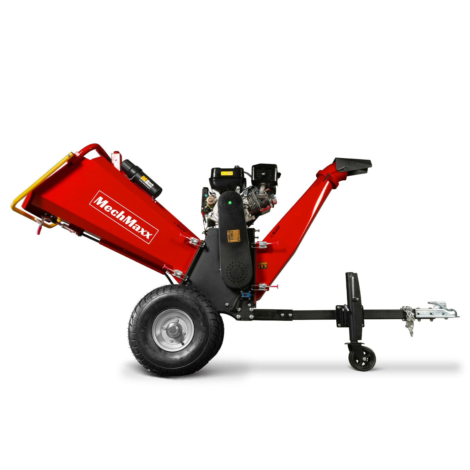 6 inch E-start DUCAR 420cc 15hp Gasoline Engine Powered Drum Wood Chipper , P4206