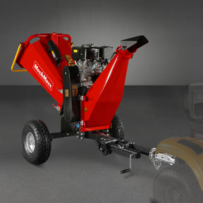 6 inch E-start DUCAR 420cc 15hp Gasoline Engine Powered Drum Wood Chipper , P4206